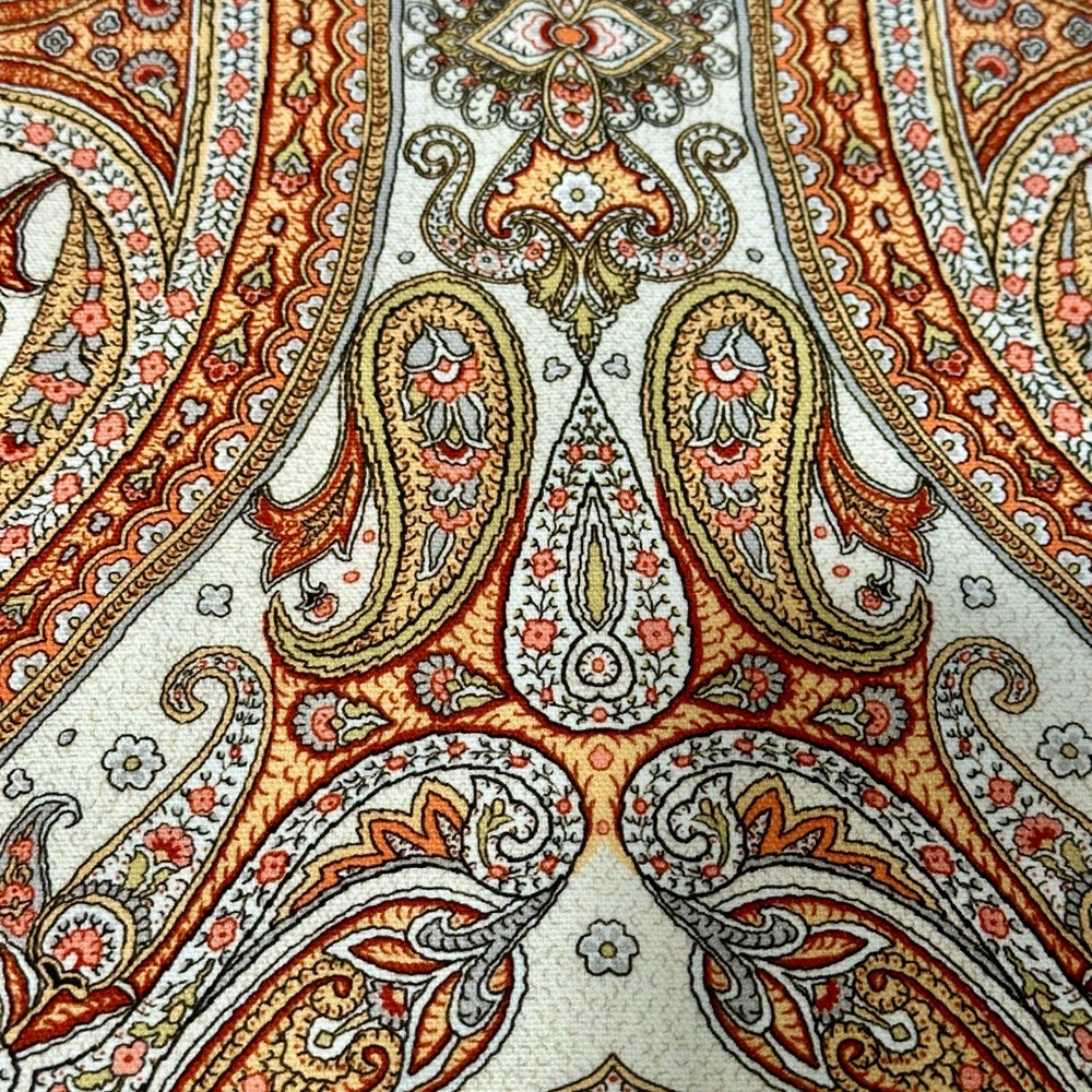 Maison d' Hermine Kashmir Paisley 100% Cotton Set of 4 Placemats Dining Table - Picture 5 of 9